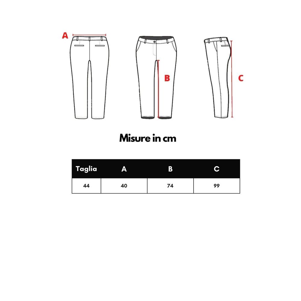 Groene katoenen broek