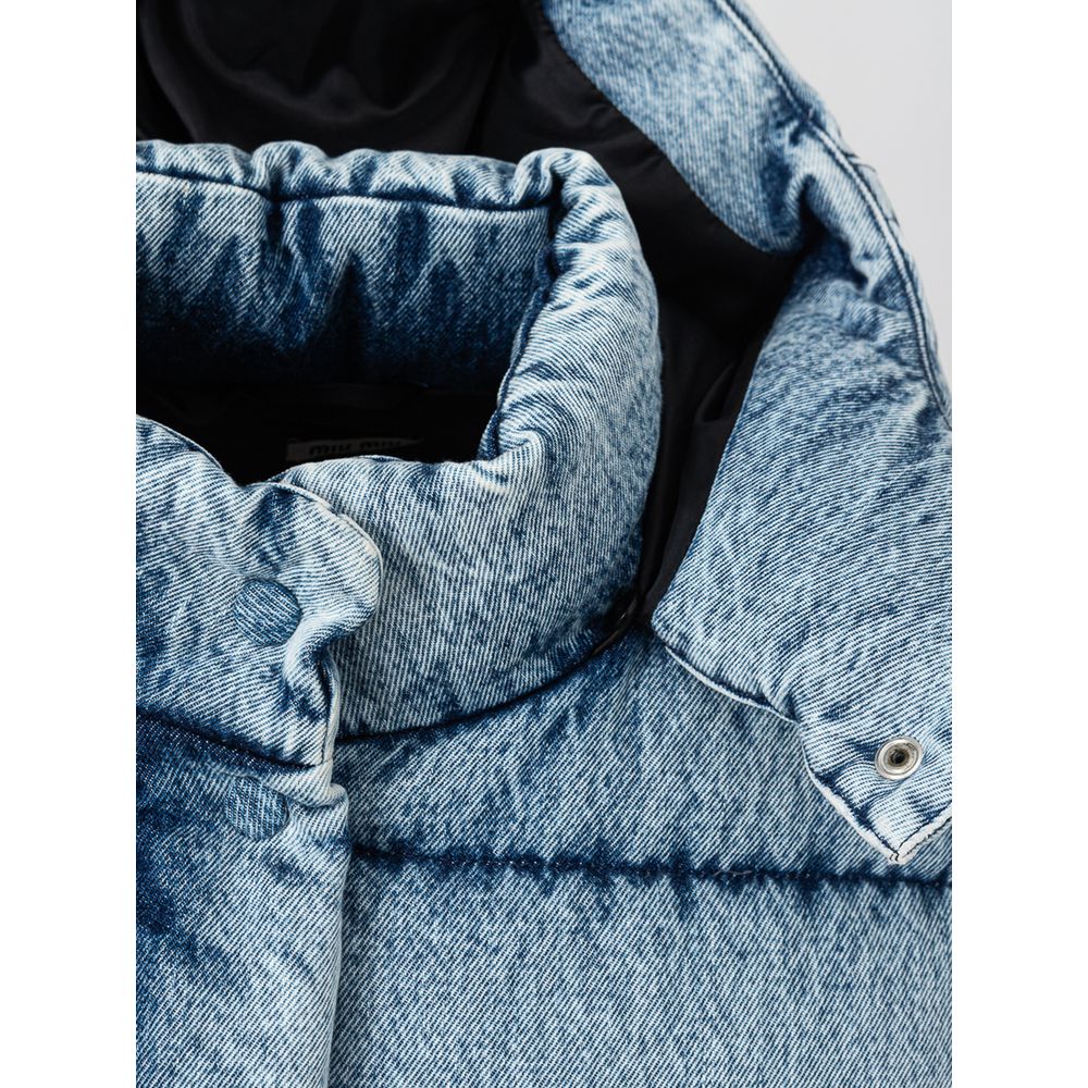 Blauwe polyester jassen en jassen