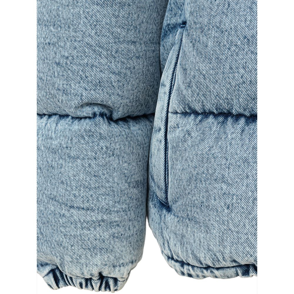 Blauwe polyester jassen en jassen