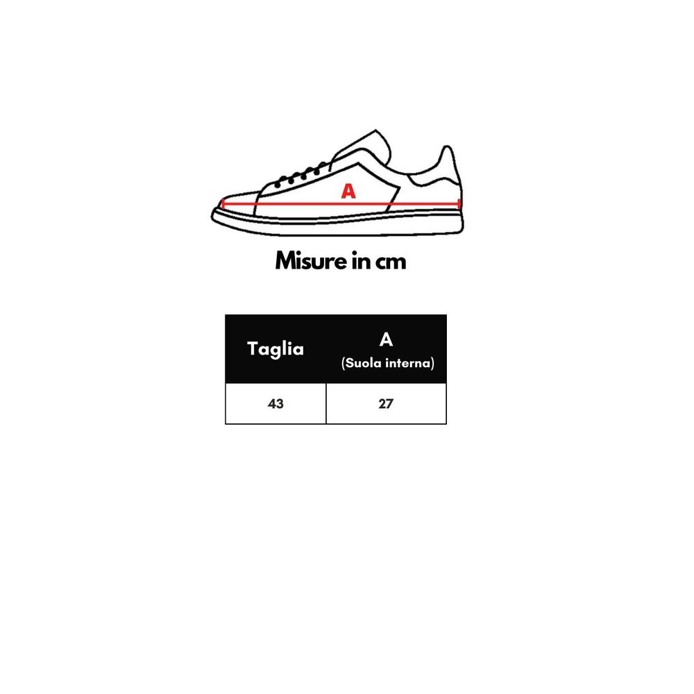 Witte katoenen sneaker