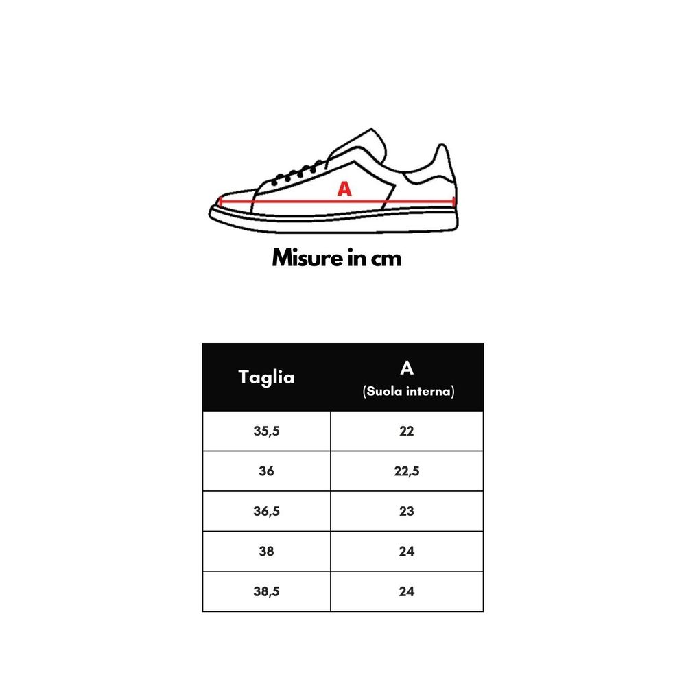 Witte katoenen sneaker