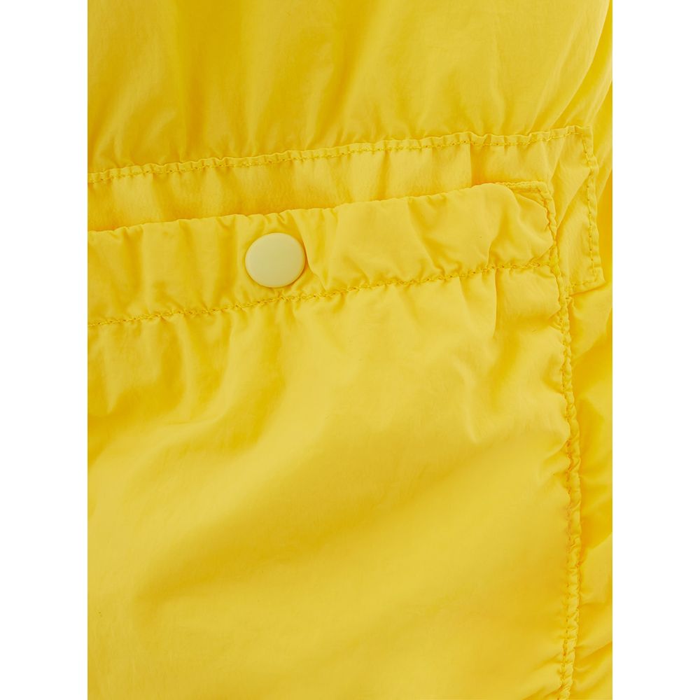 Heren levendig geel outdoorjack
