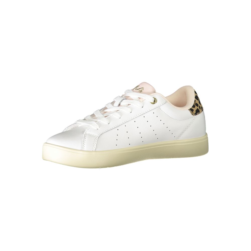 Witte leren damessneaker