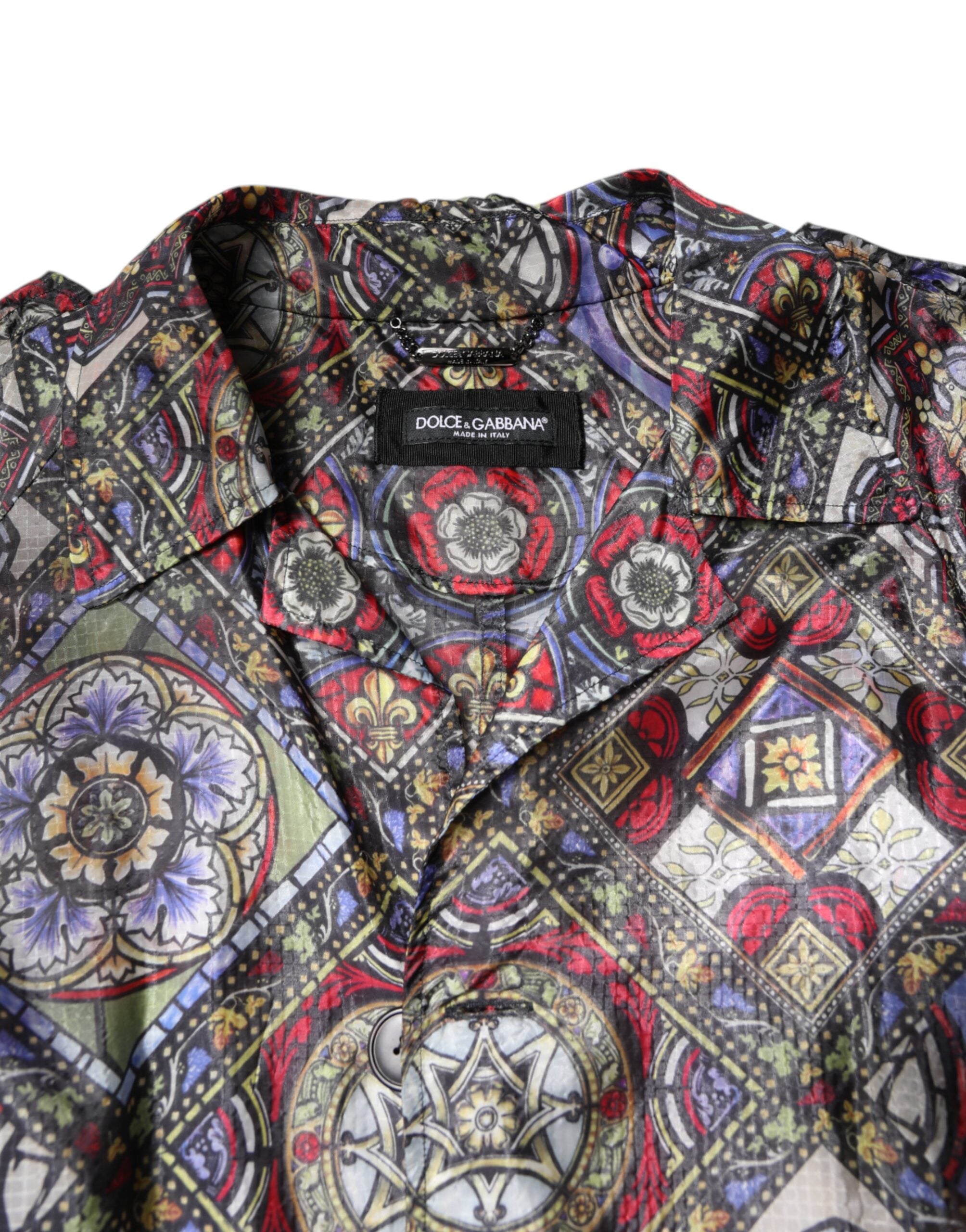 Multicolor Royal Bee Crown Trenchcoat Jas