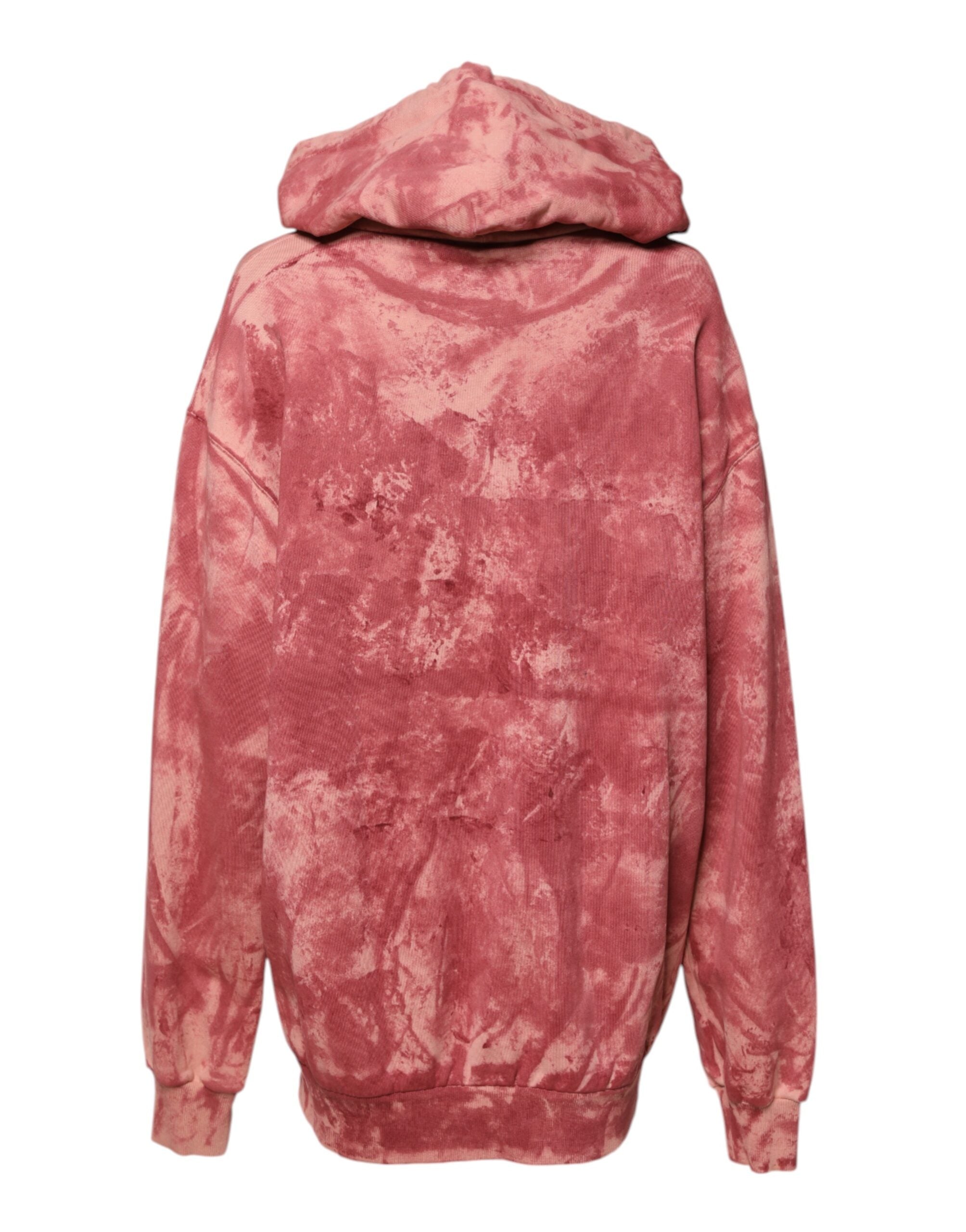 Roze DG MILANO hoodie met capuchon