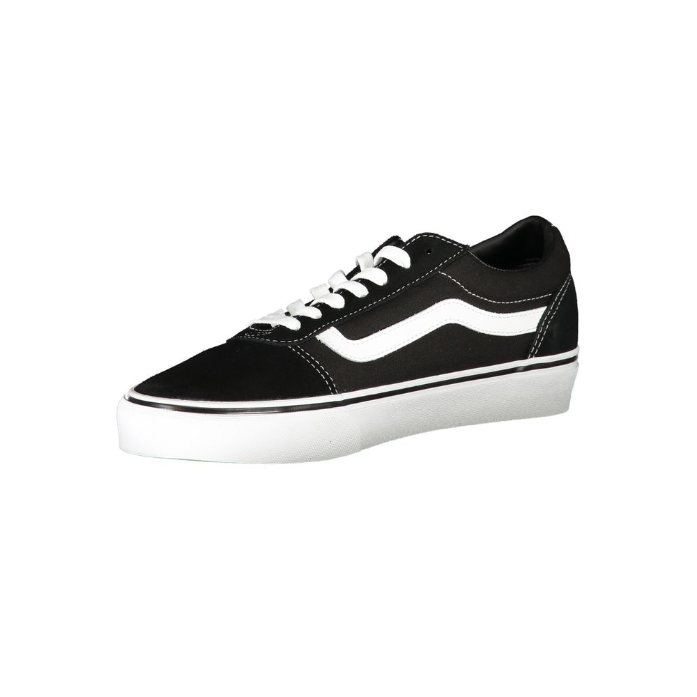 Zwarte polyester sneaker