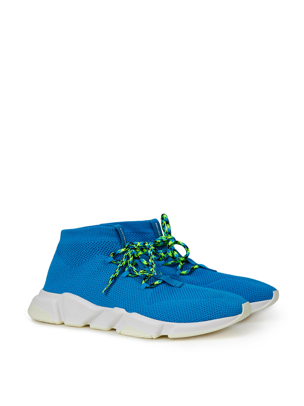 Prachtige blauwe katoenen sneakers voor heren
