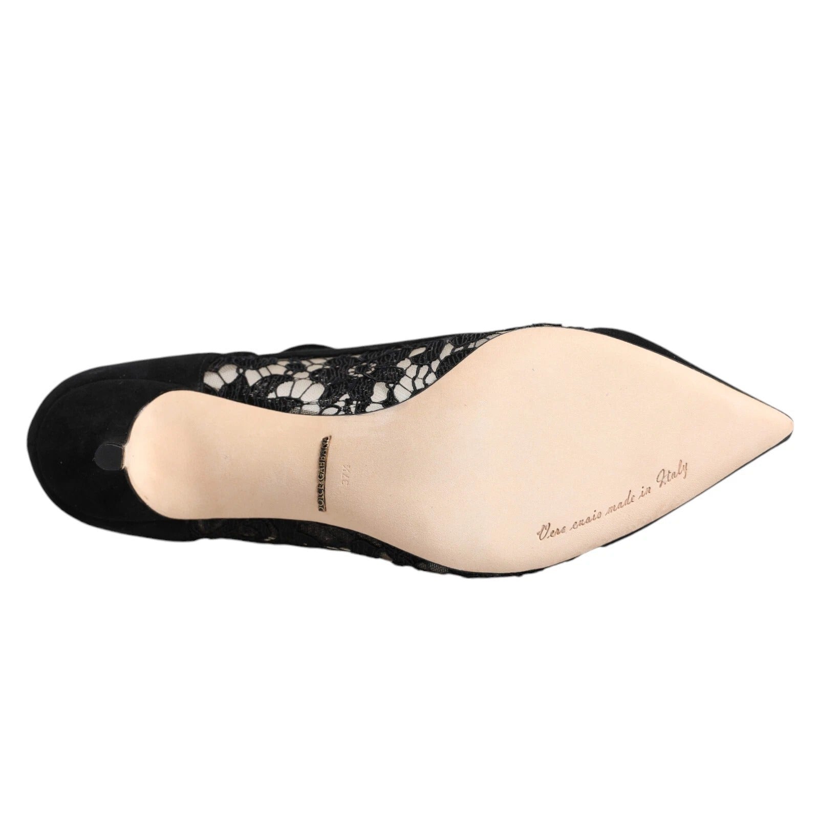 Zwarte Mary Jane Taormina veterpumps