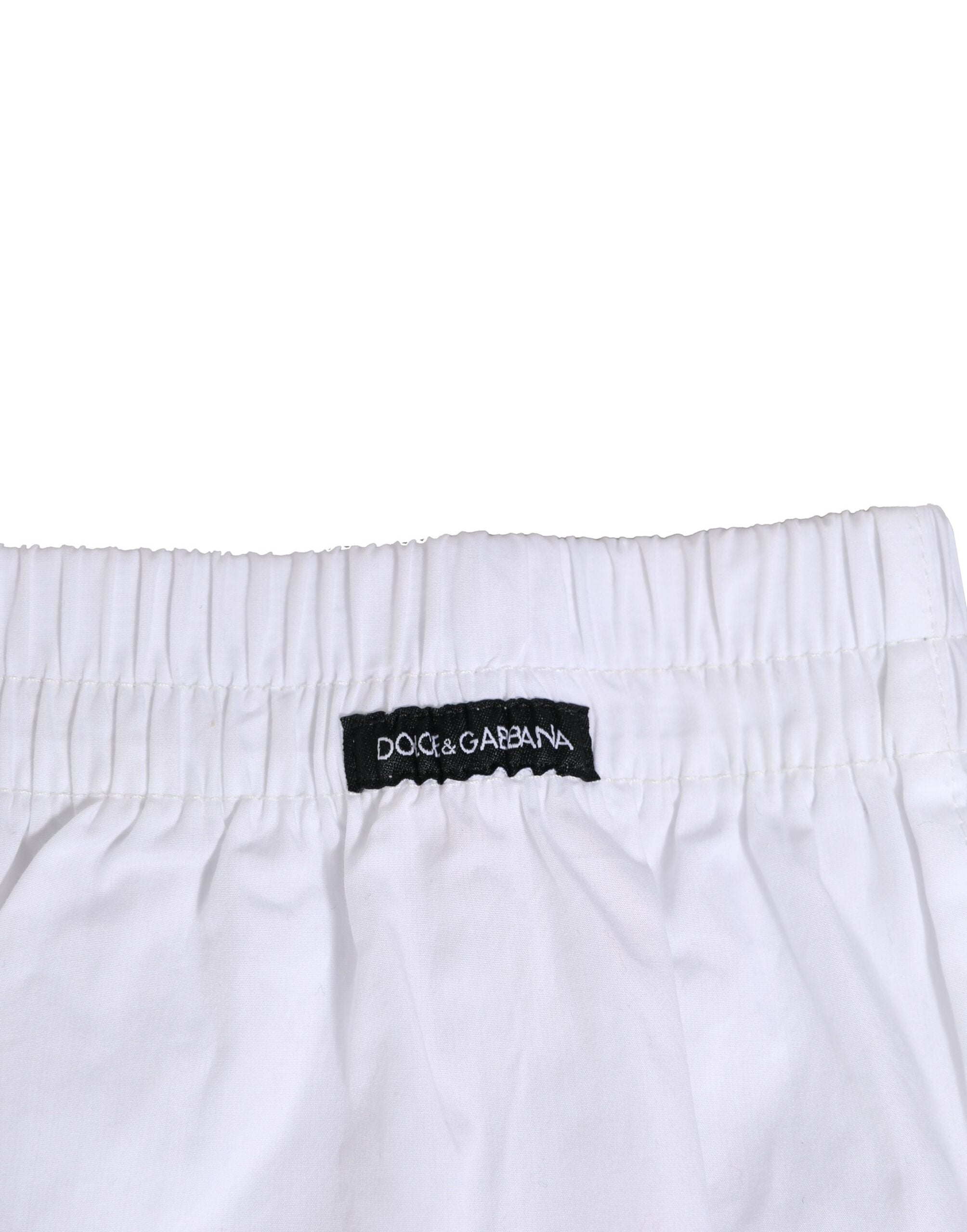 White Cotton Regular Boxer Shorts Underwear