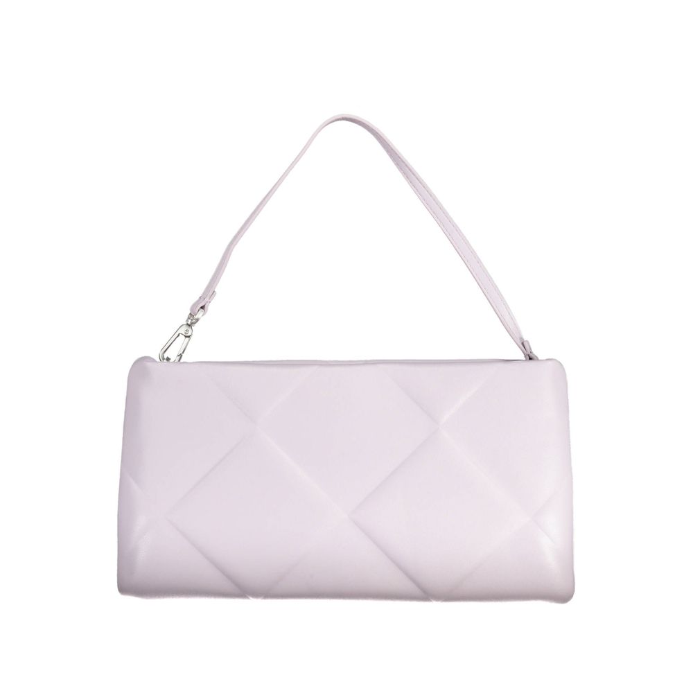 Paarse polyester handtas