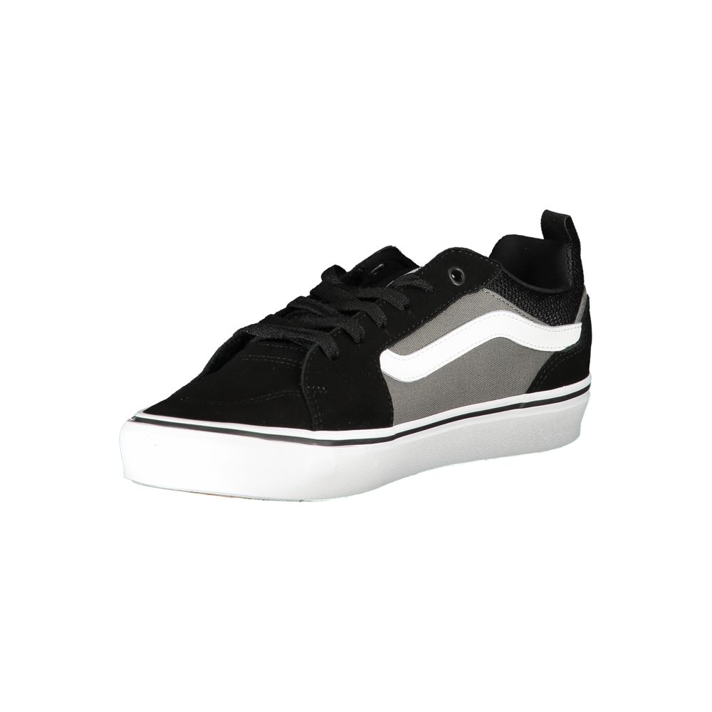 Zwarte polyester sneaker
