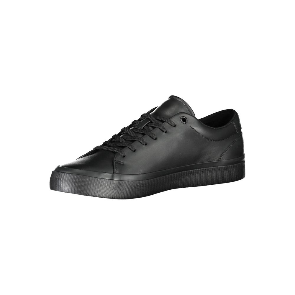 Zwarte polyester sneaker