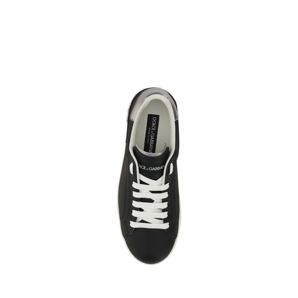 Leren sneaker