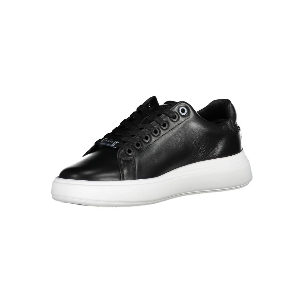 Zwarte polyester sneaker