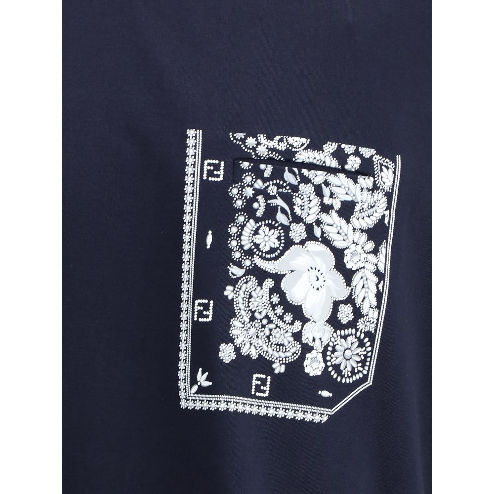 T-shirt met bandana-printzak