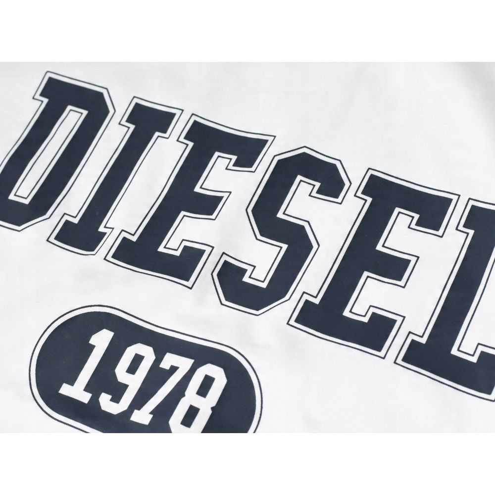 Wit katoenen T-shirt