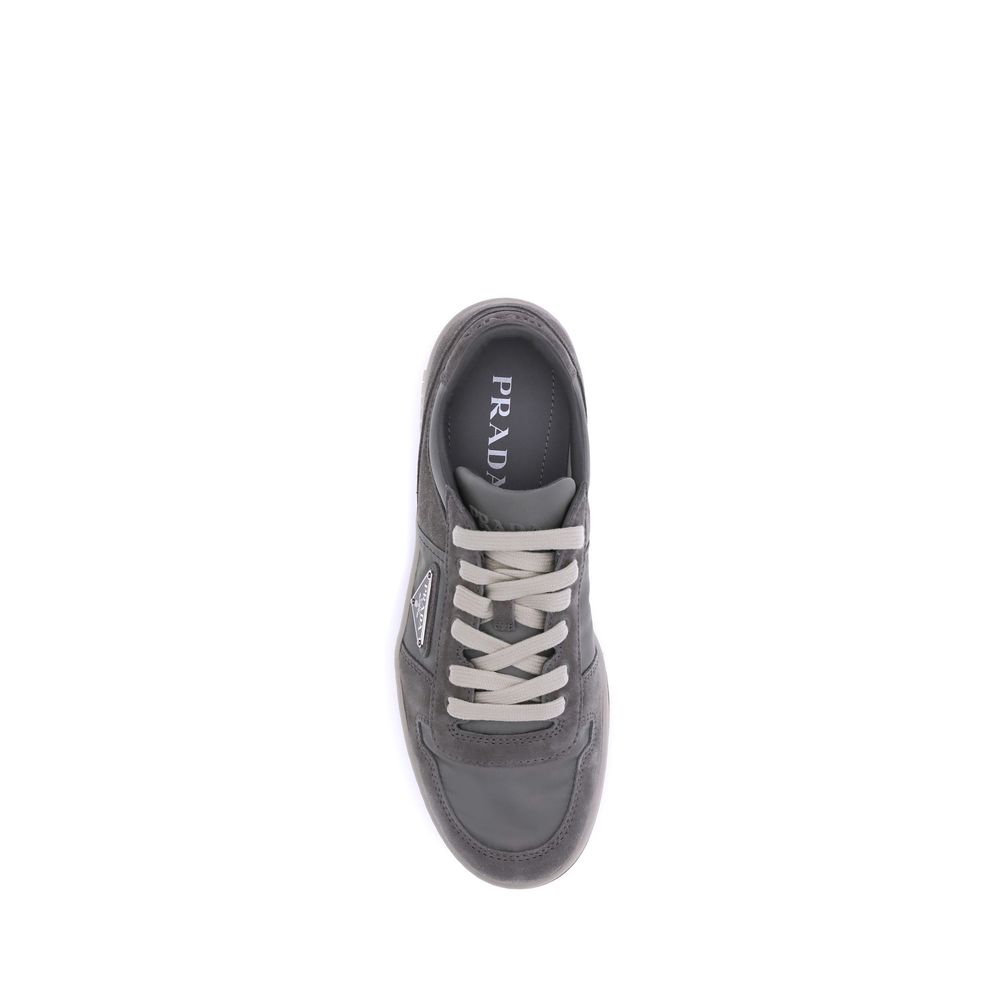 Suède leren sneakers