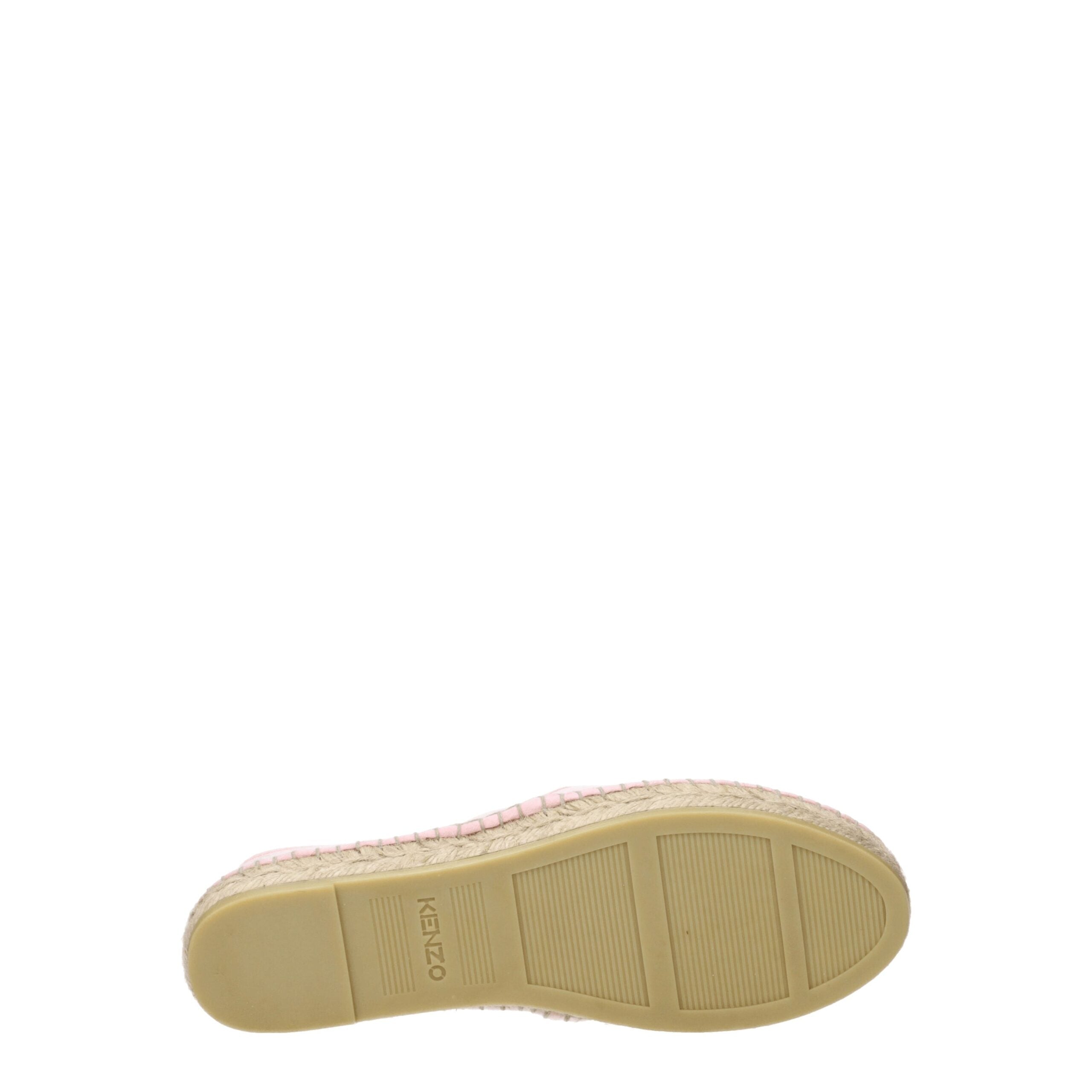 Roze stoffen espadrilles