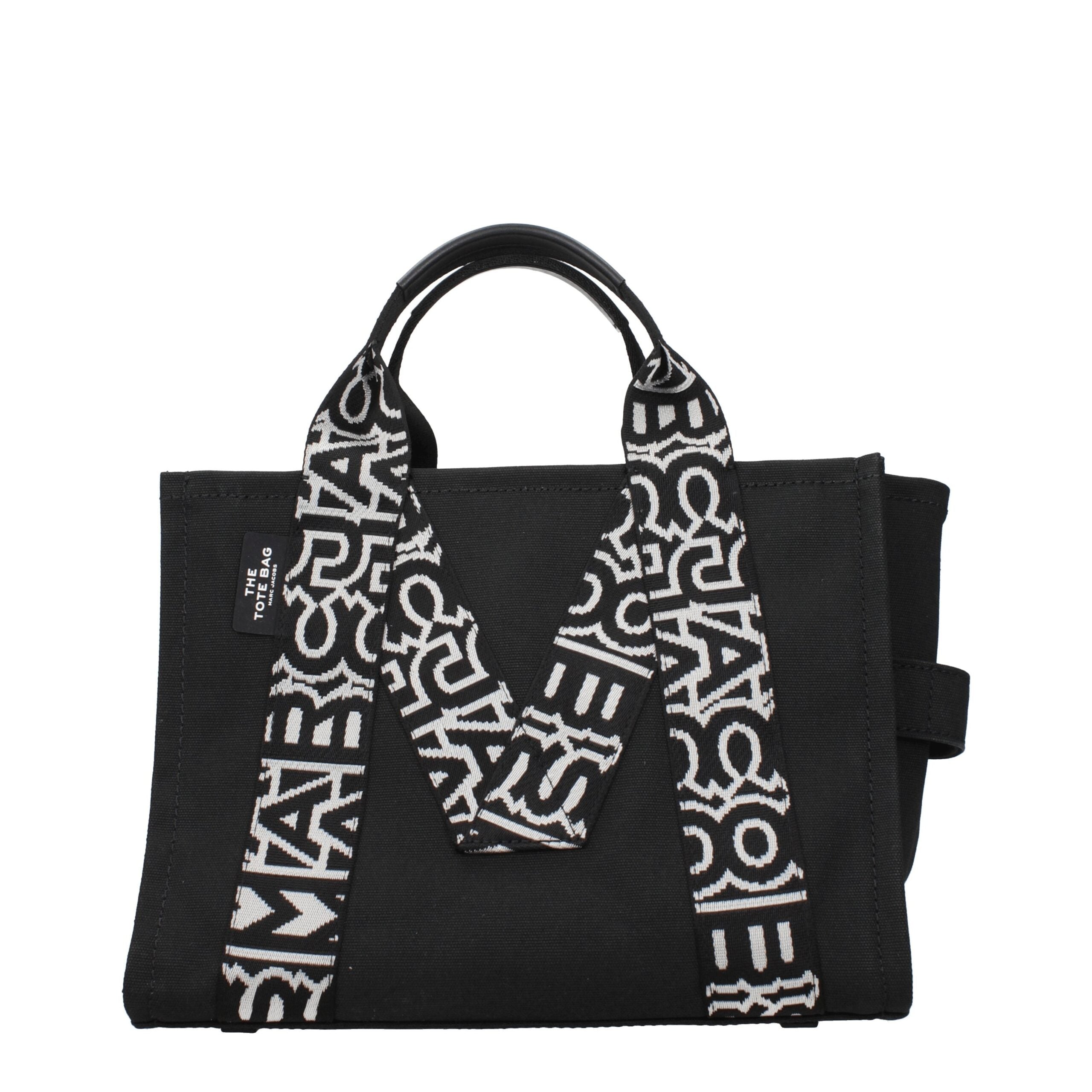 Black Fabric Handbag