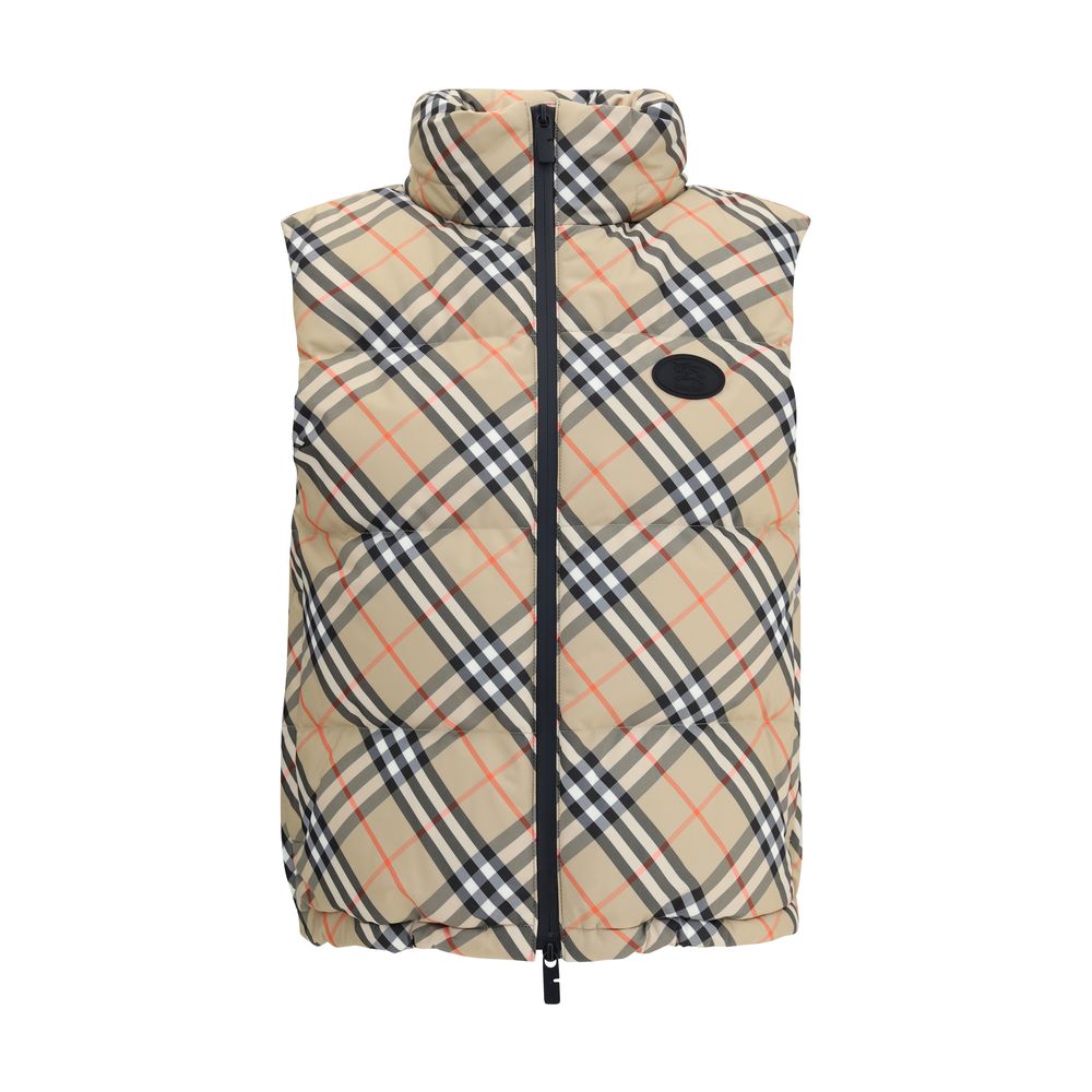 Check vest Donsjack