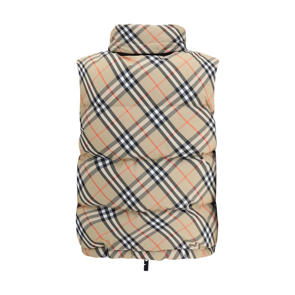 Check vest Donsjack