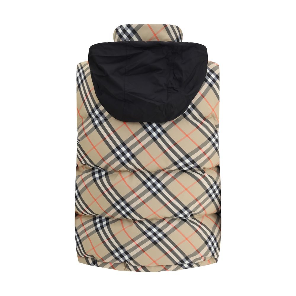 Check vest Donsjack