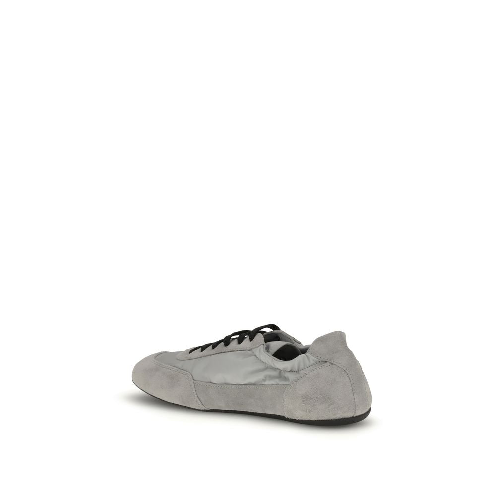 Sneakers met logo