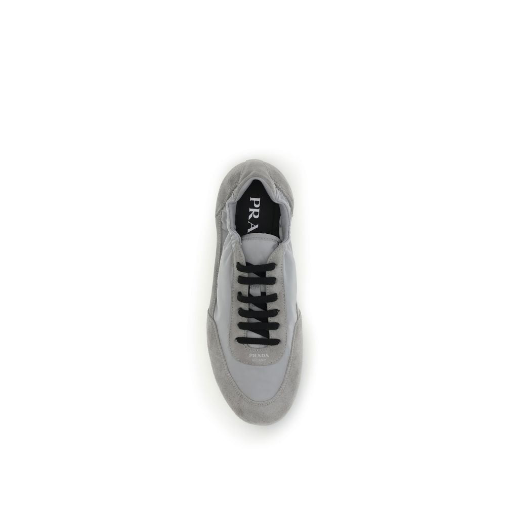 Sneakers met logo