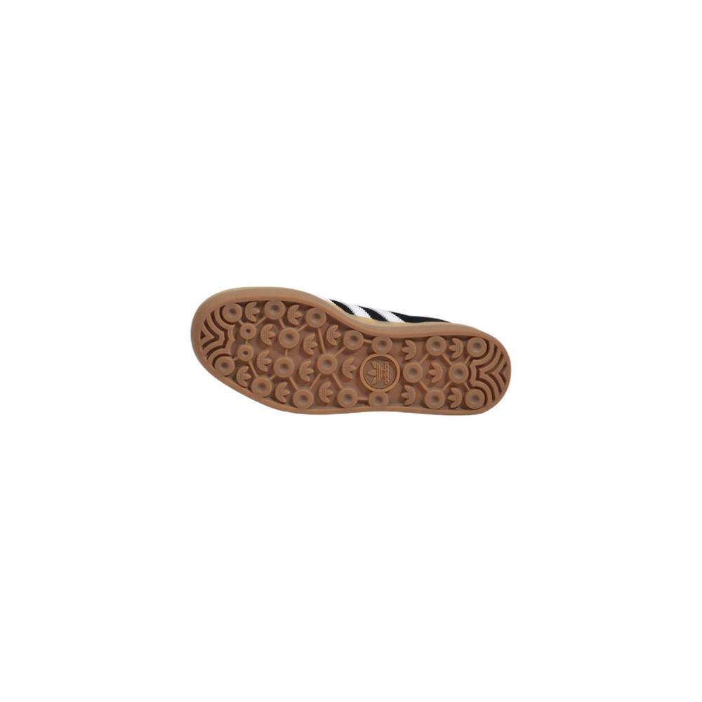 Zwarte suède leren sneaker