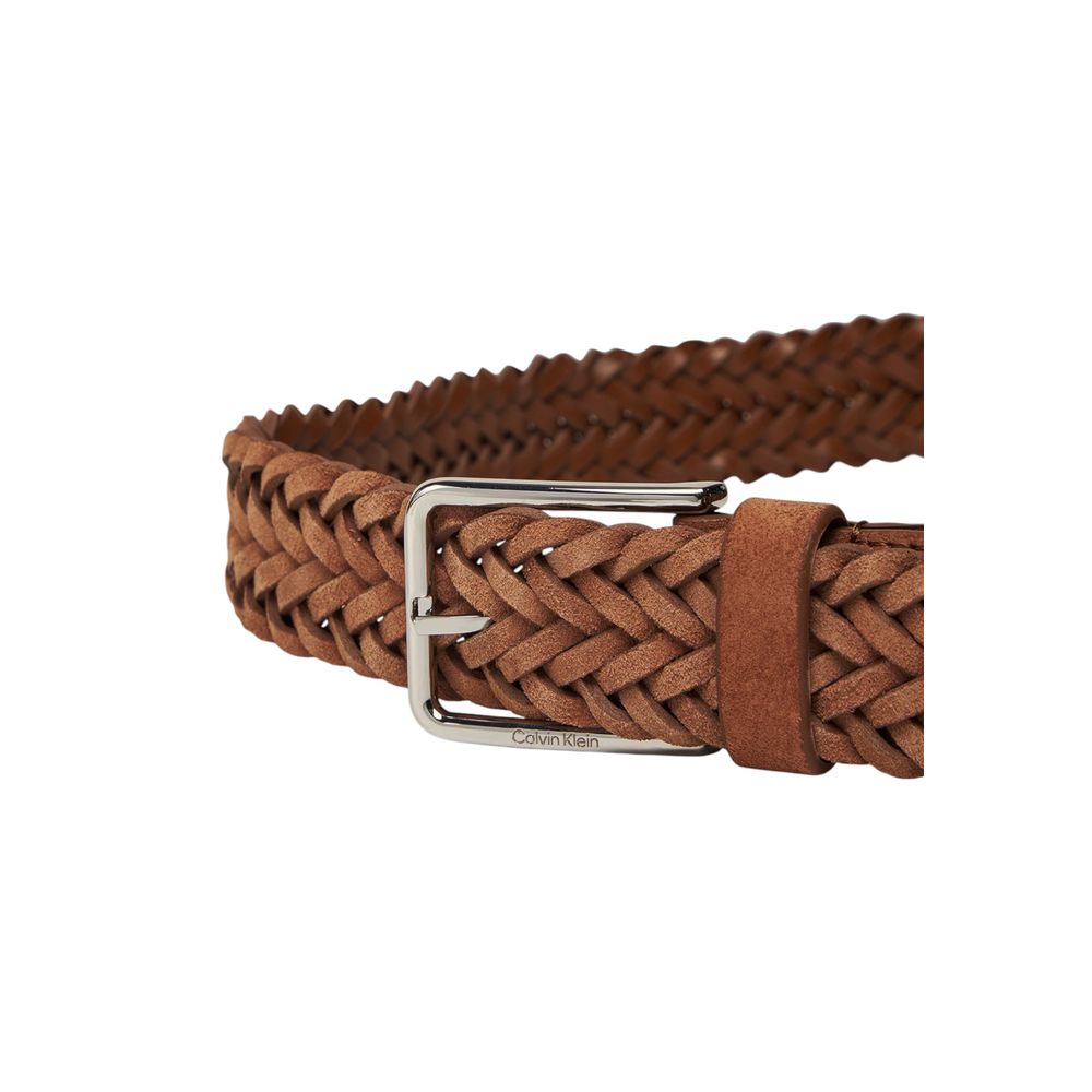 Bruine leren riem