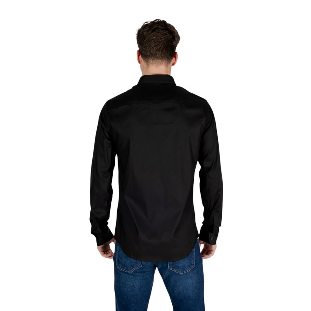 Zwart Lyocell-shirt