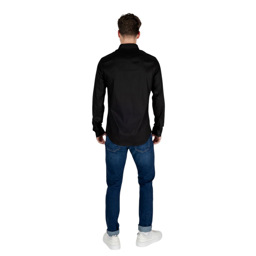 Zwart Lyocell-shirt
