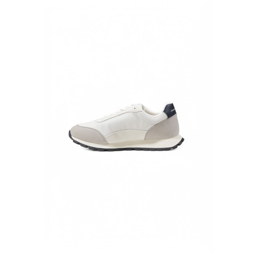 Beige polyester sneaker