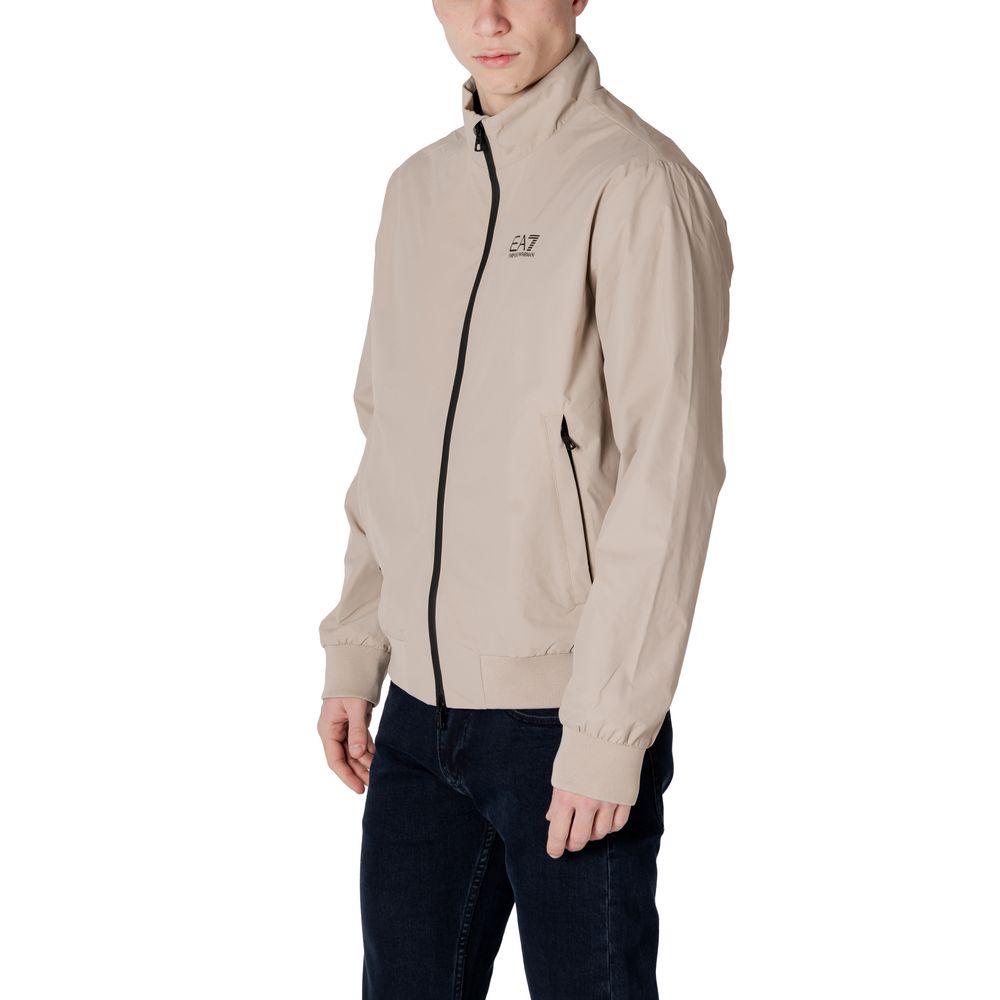Beige polyamide jassen en jassen