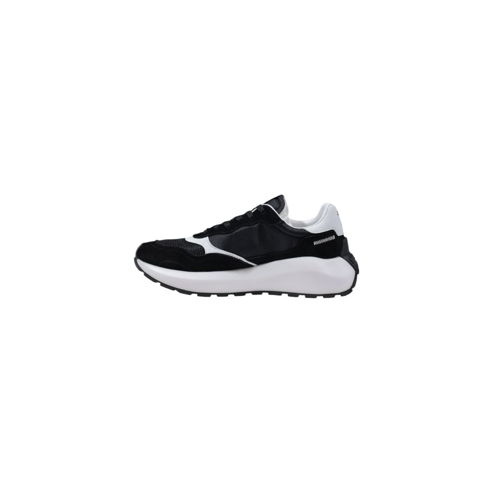 Zwart-witte polyamide sneaker