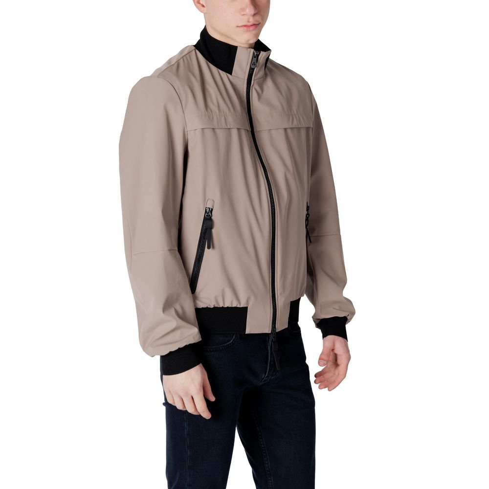 Bruine polyester jassen en jassen