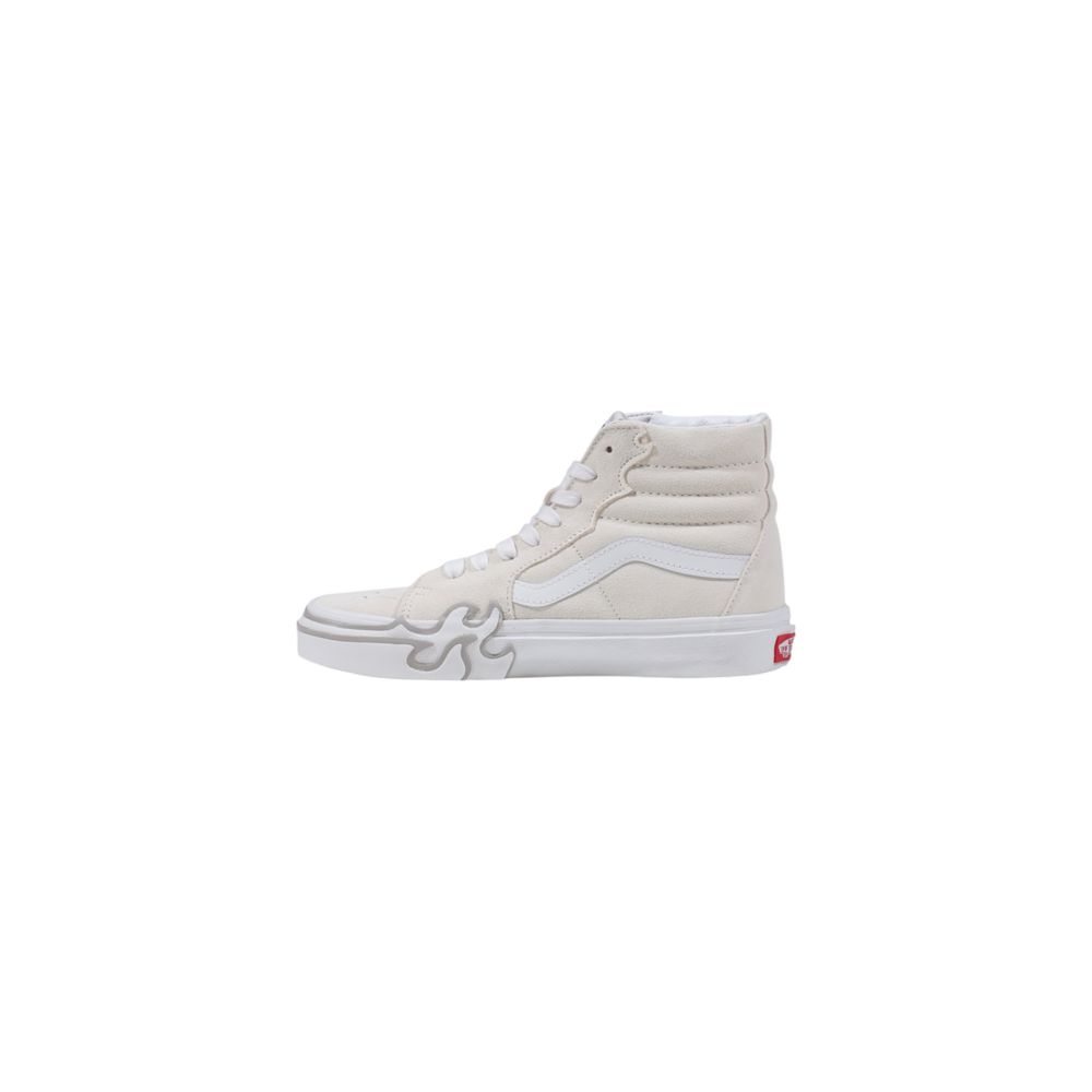 Witte suède leren sneaker