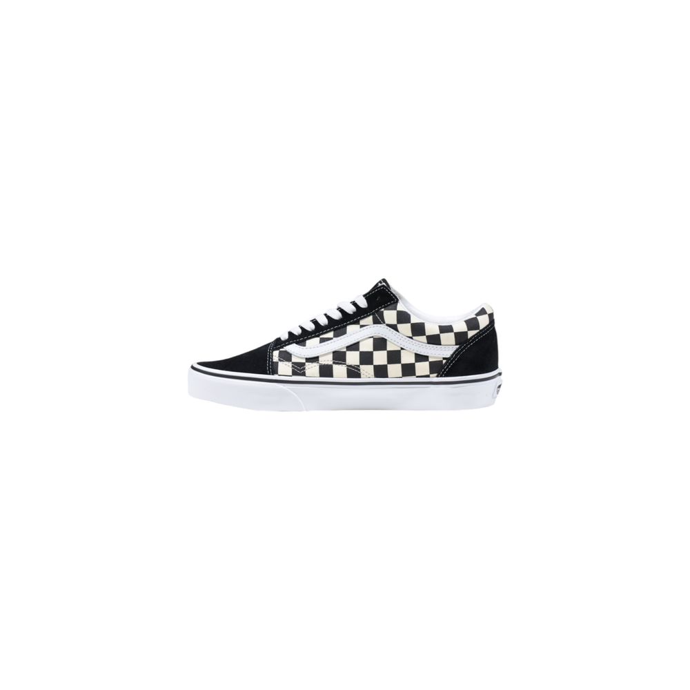 Zwart-witte stoffen sneaker