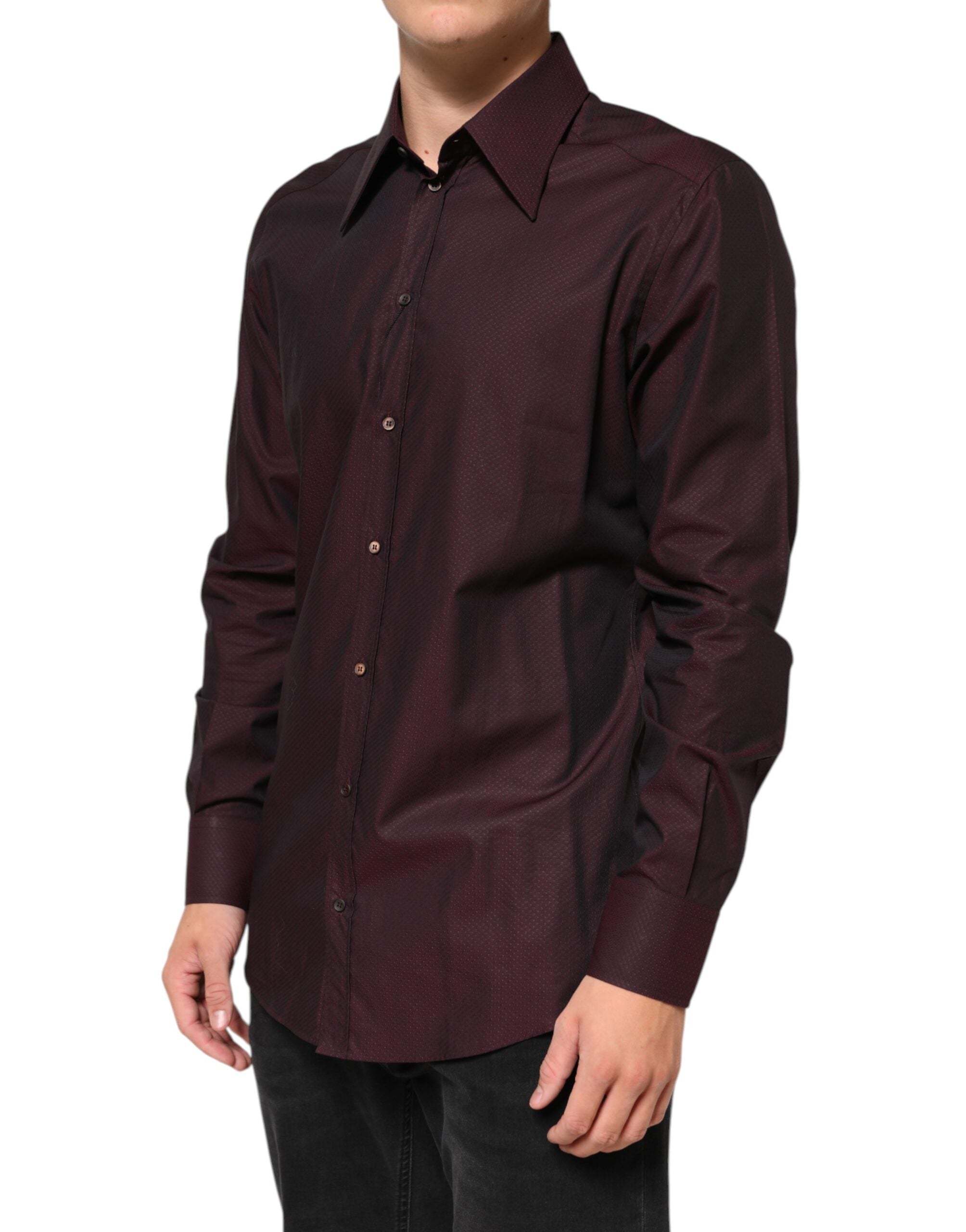 Violet GOLD Cotton Collared Dress Formal Shirt