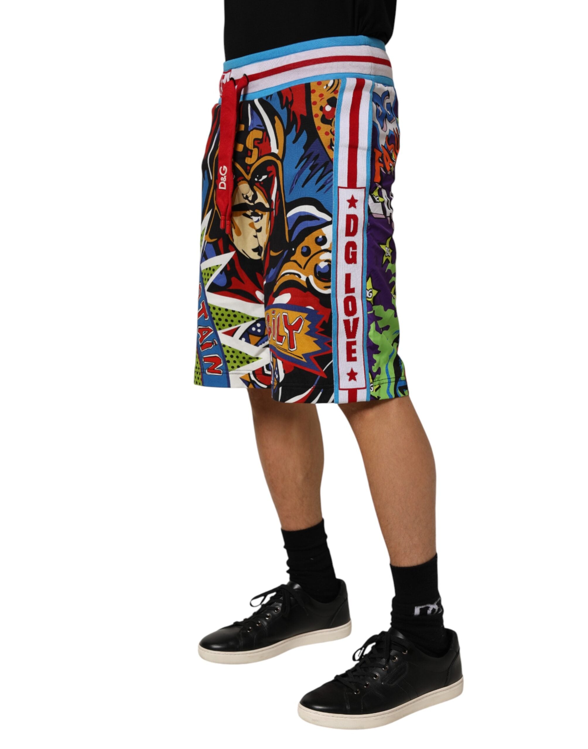 Multicolor Captain Sicily Men Bermuda Shorts