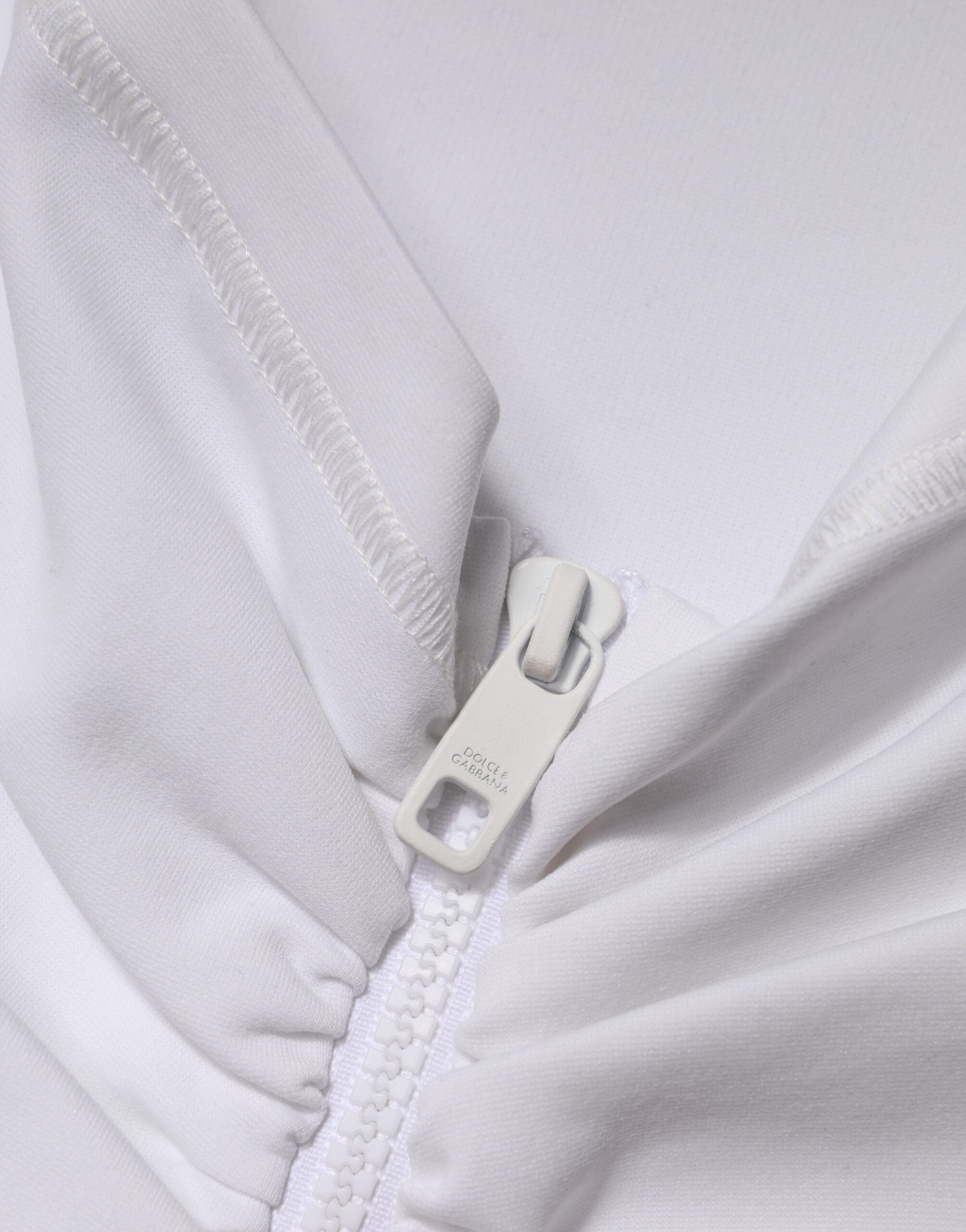 White Viscose Pencil Cut High Waist Mini Skirt