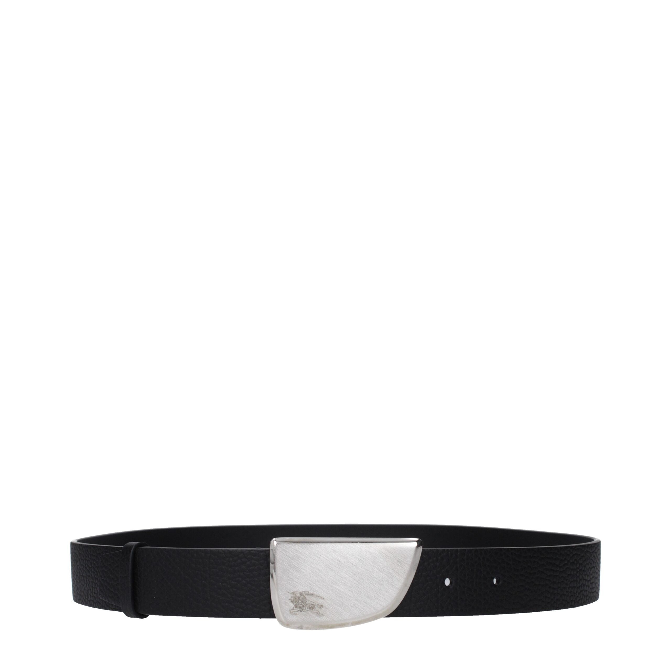 Black Leather Regular Belt