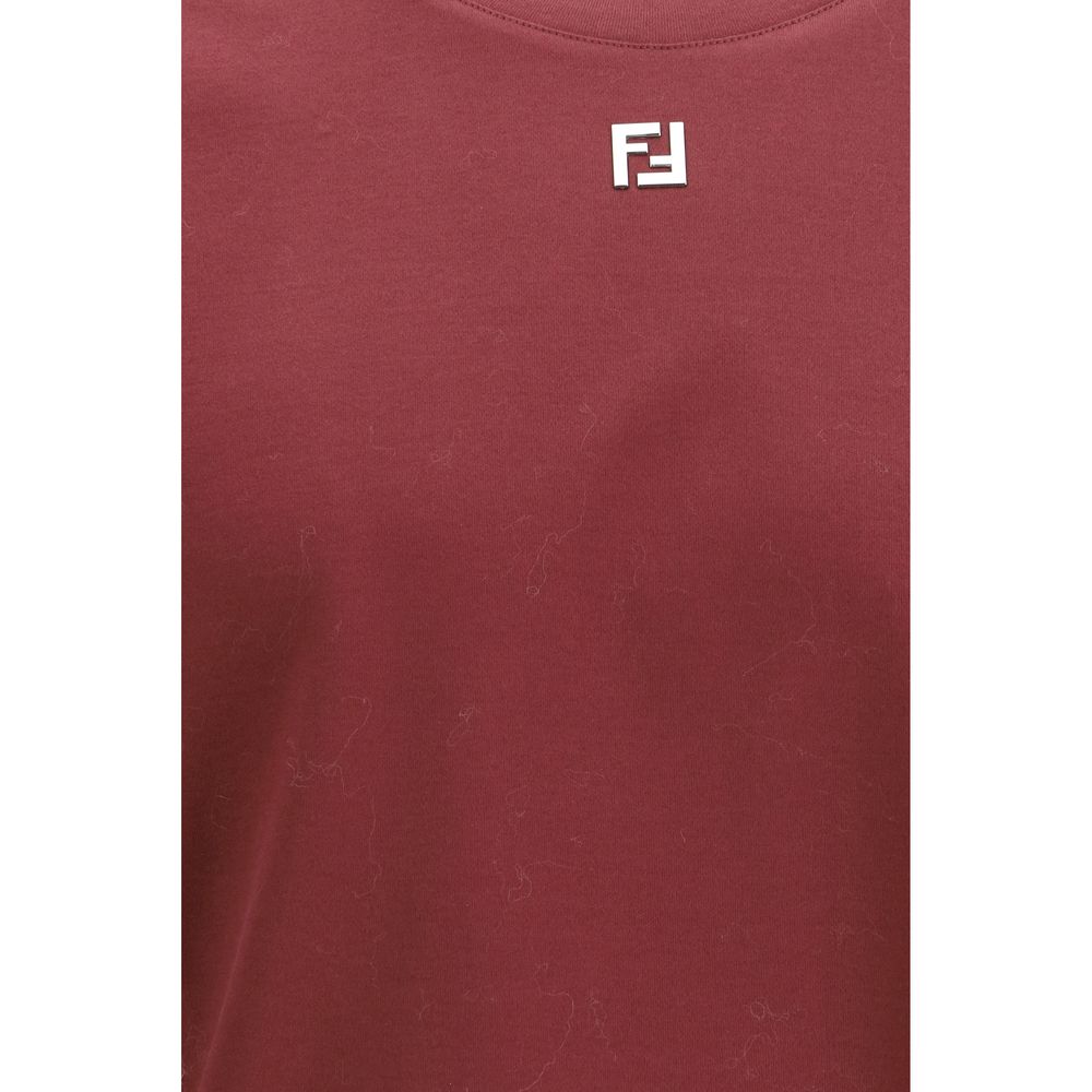 Bordeaux Cotton T-Shirt