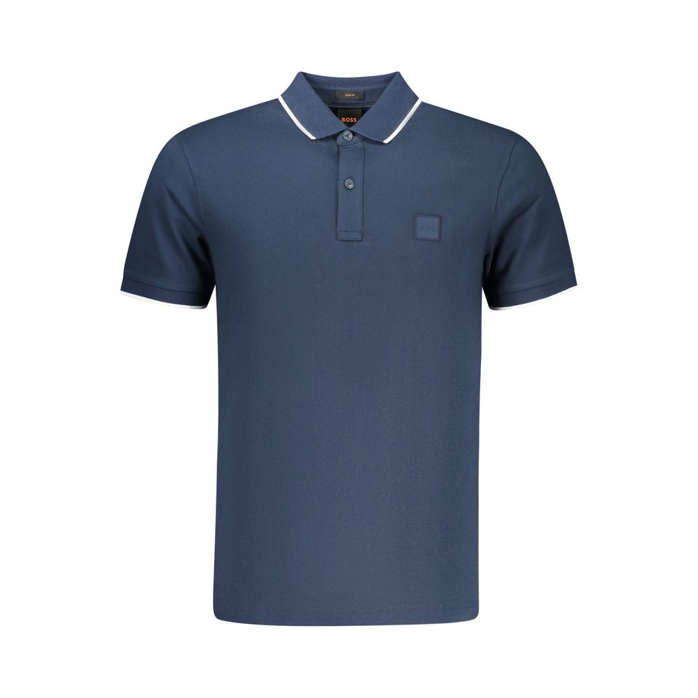 Blu Cotton Men Polo