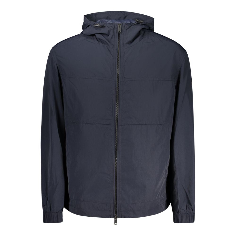 Blu Poliammide Men Jacket