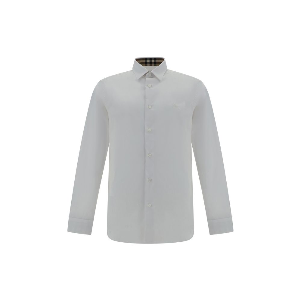 White Cotton Dress Shirt