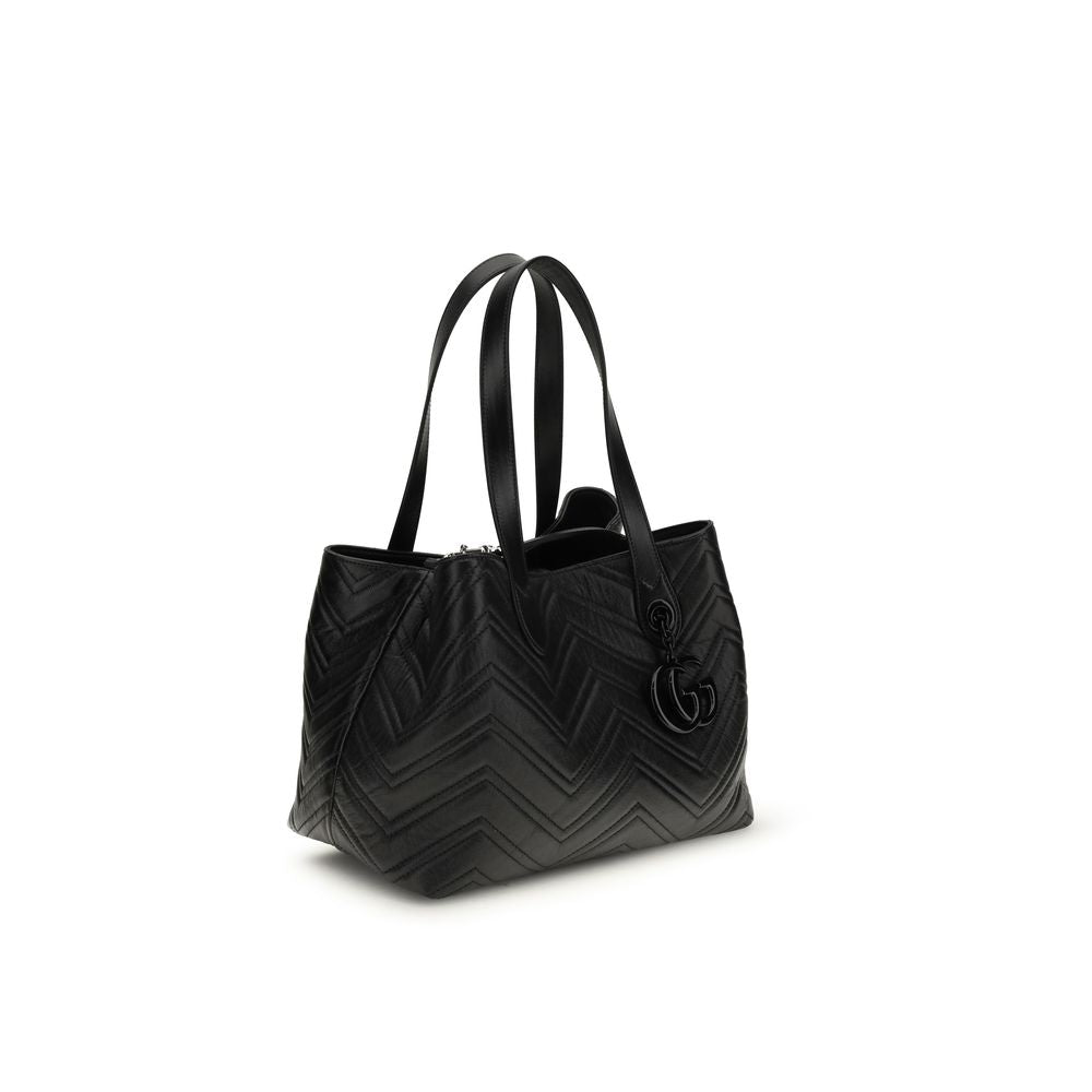 Black Napa Leather / Calf Bos Taurus Handbag