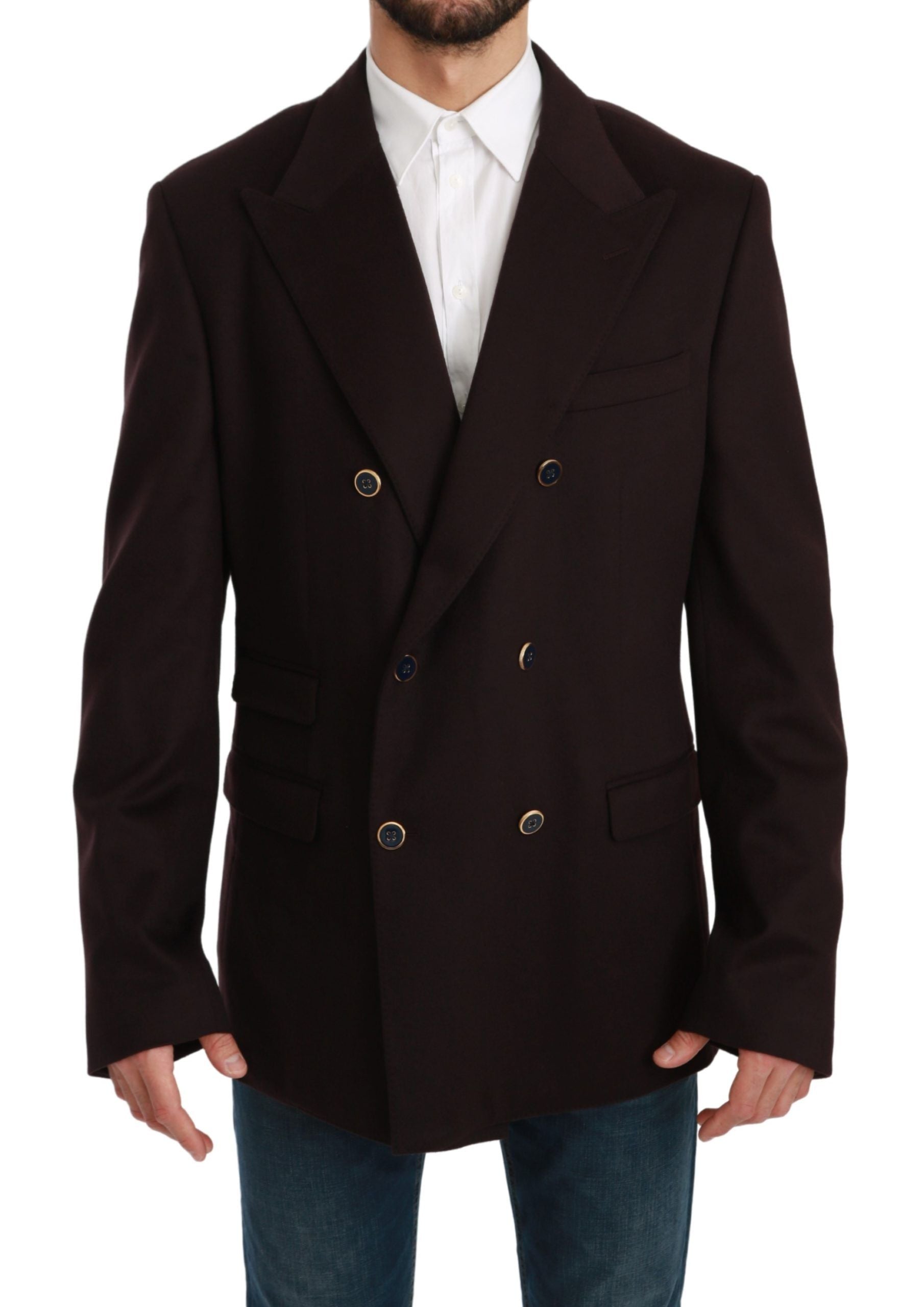 Bordeaux kasjmier jas TAORMINA blazer