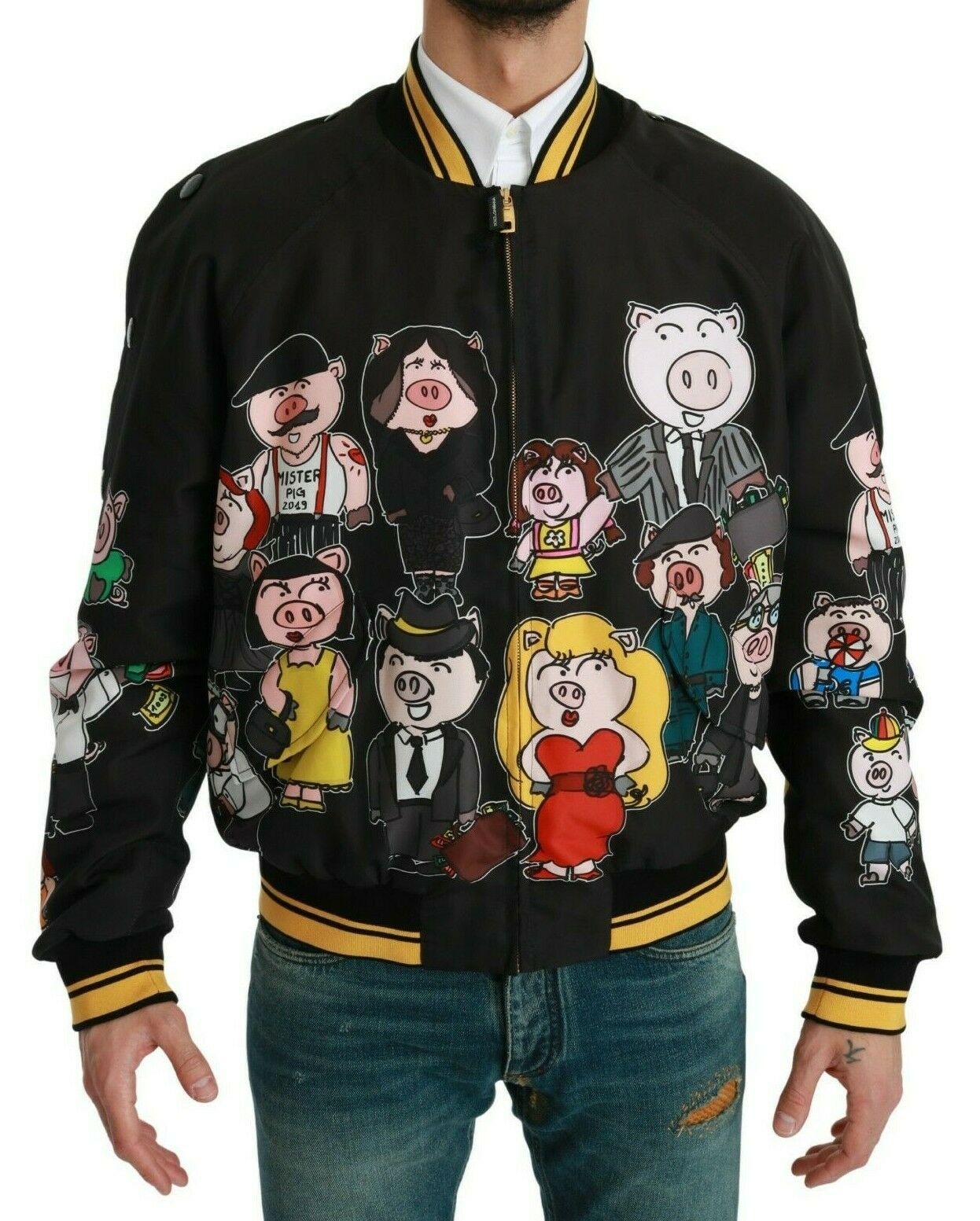 Zwarte YEAR OF THE PIG Bomberjack