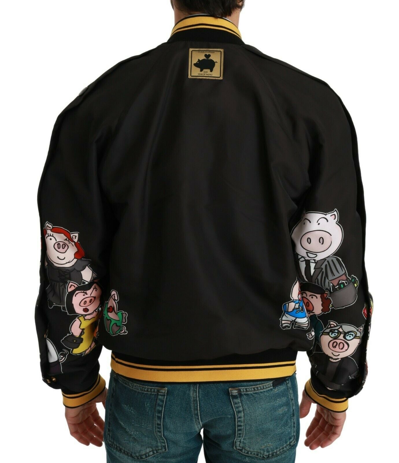 Zwarte YEAR OF THE PIG Bomberjack